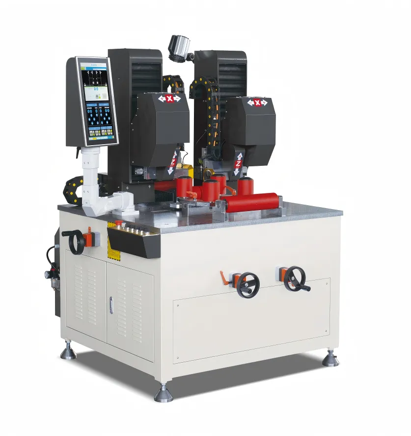 CNC Knurling and Strip-Inserting Machine