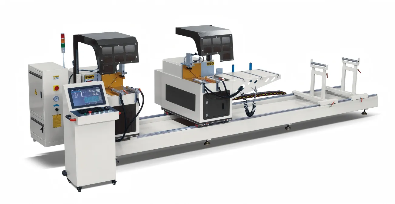 Intelligent Double-Head 45� Cutting Saw (In-Swing)