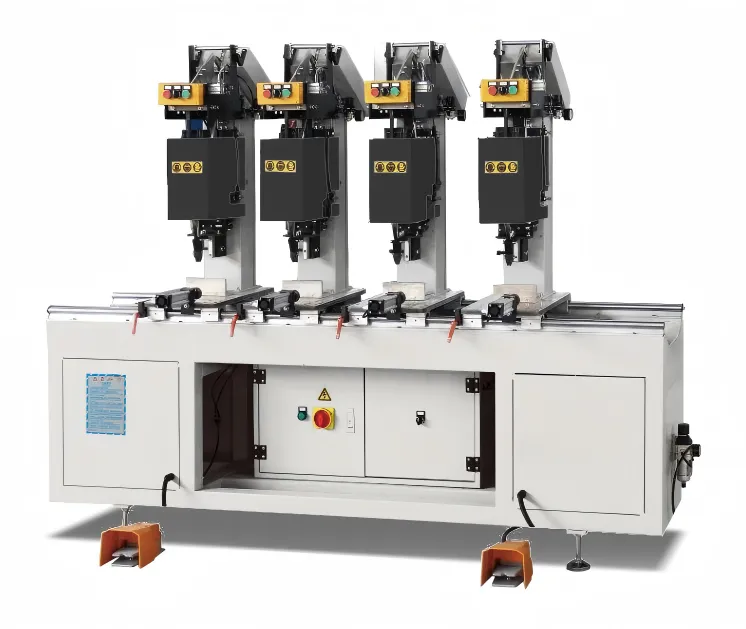 Four-Head Nailing Machine for PVC Profile